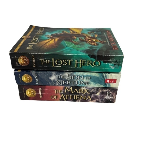 Rick Riordan Books/Novel Heros Of Olympus Book 1,2,3 Legends, Myths, Magic Lot/3 - Picture 8 of 8